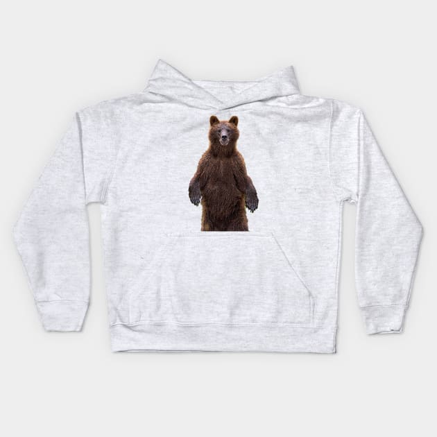 Bear Kids Hoodie by HIghlandkings